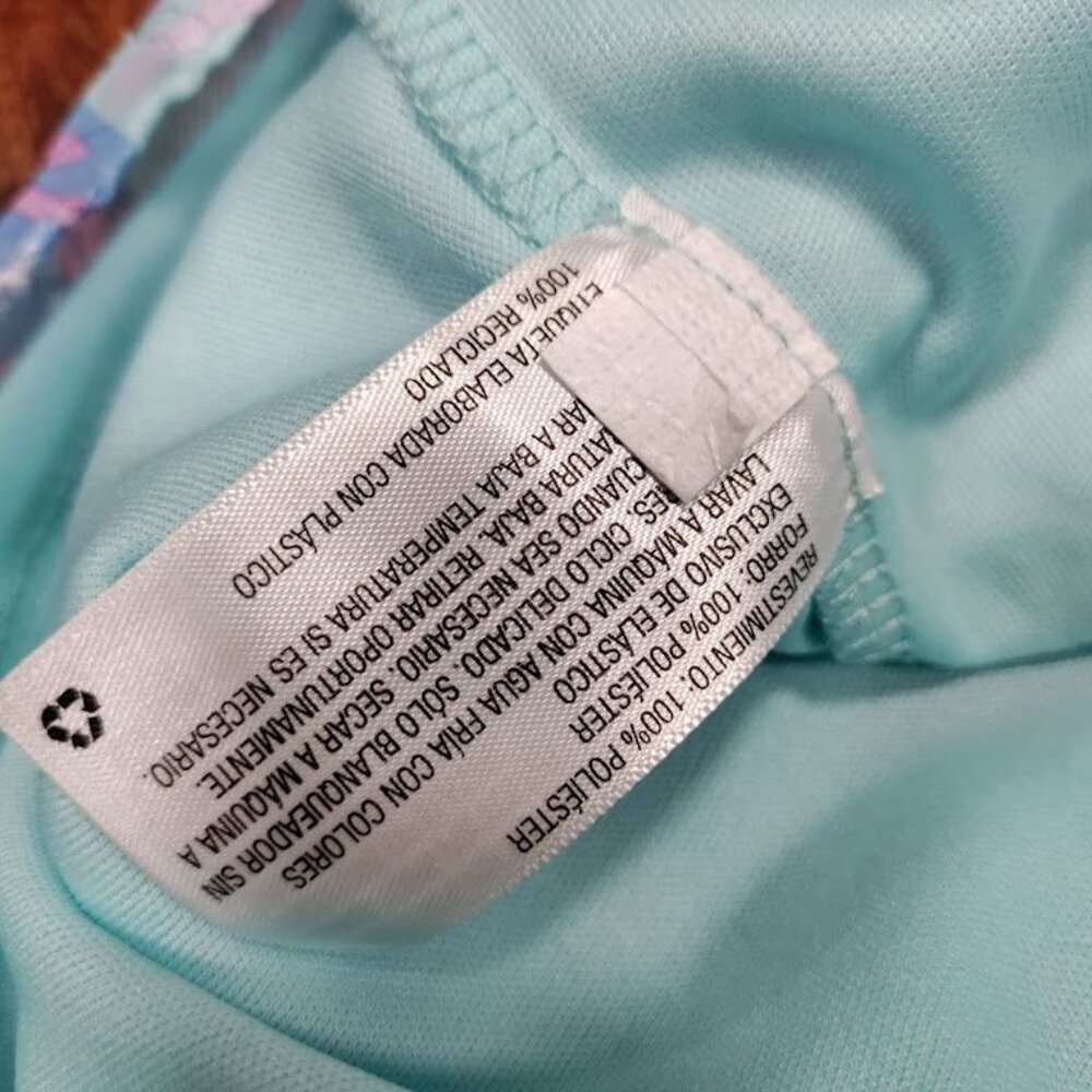 Wild Fable GothFairy Grunge Whimsy 80s Empire Waist Y2K Floral Mini Dress Blue S - Picture 8 of 11